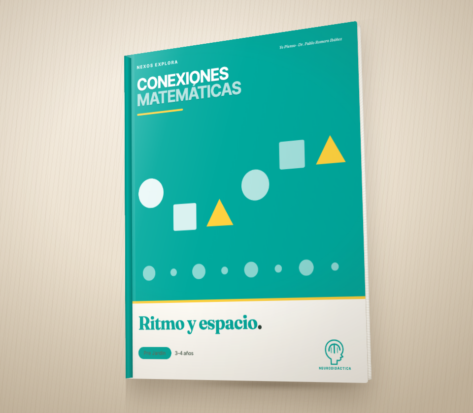 Ritmo y espacio — Conexiones Matemáticas · Pre Jardín